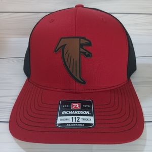 Falcons leather patch hat